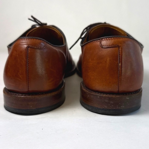 Allen Edmonds Delray Brown Leather Split Toe Derby Dress Shoes Mens 13 B 1298 main image 7